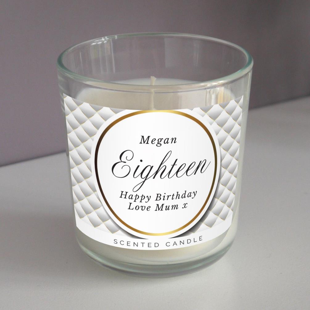 Personalised Opulent Scented Jar Candle Extra Image 1